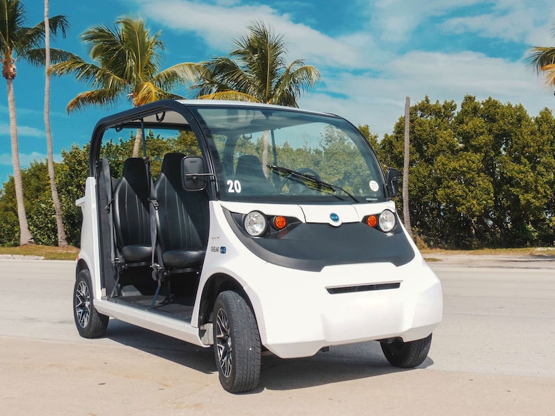 Key West 4-Seater Electric Car Rental Image 1