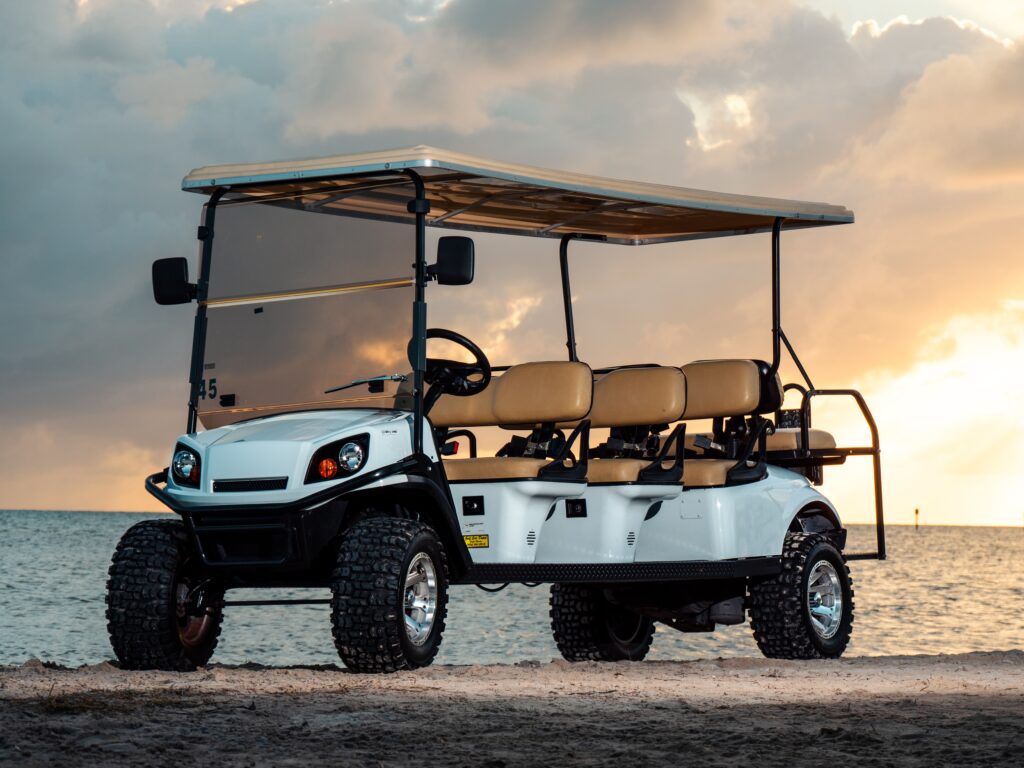 Key West 8-Seater EZGO Golf Cart Rental Image 1