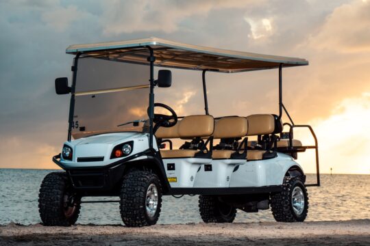 Key West 8-Seater EZGO Golf Cart Rental